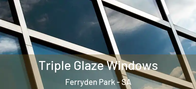 Triple Glaze Windows Ferryden Park - SA