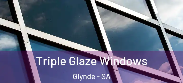 Triple Glaze Windows Glynde - SA