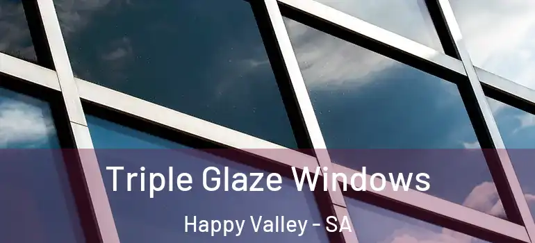 Triple Glaze Windows Happy Valley - SA