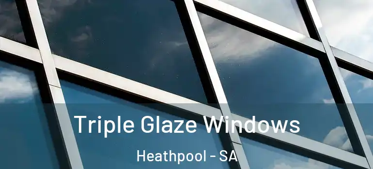 Triple Glaze Windows Heathpool - SA