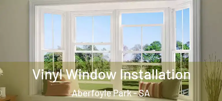 Vinyl Window Installation Aberfoyle Park - SA