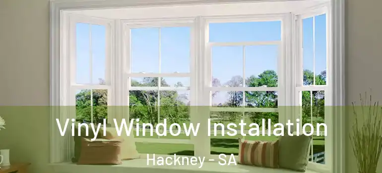 Vinyl Window Installation Hackney - SA
