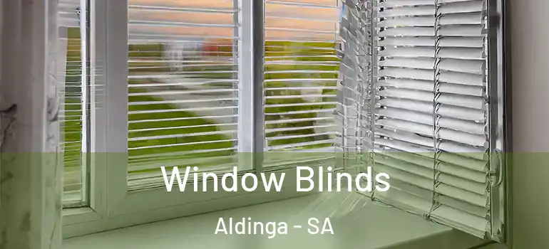 Window Blinds Aldinga - SA