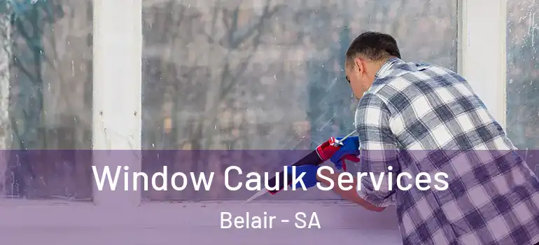 Window Caulk Services Belair - SA