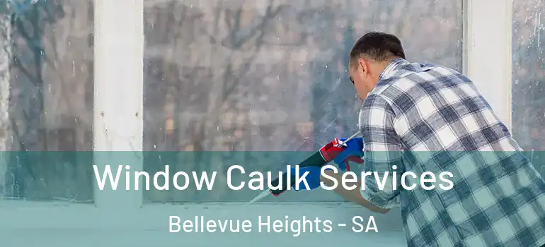 Window Caulk Services Bellevue Heights - SA