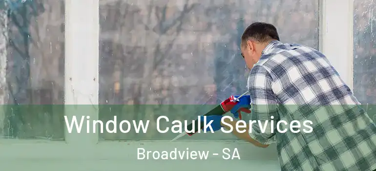 Window Caulk Services Broadview - SA