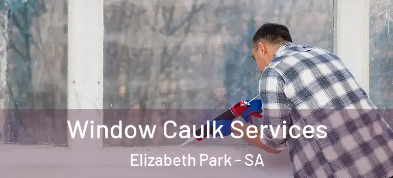 Window Caulk Services Elizabeth Park - SA