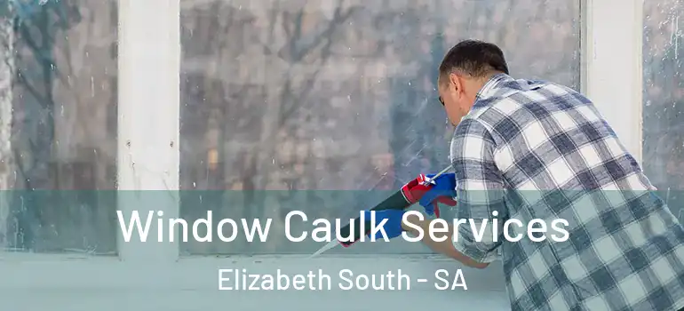 Window Caulk Services Elizabeth South - SA
