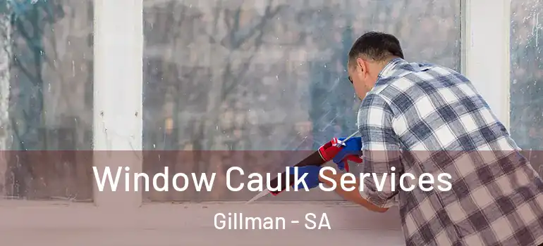 Window Caulk Services Gillman - SA