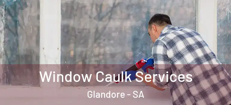 Window Caulk Services Glandore - SA