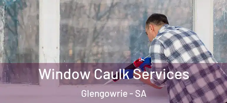 Window Caulk Services Glengowrie - SA