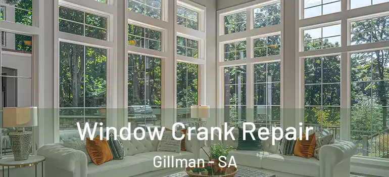 Window Crank Repair Gillman - SA
