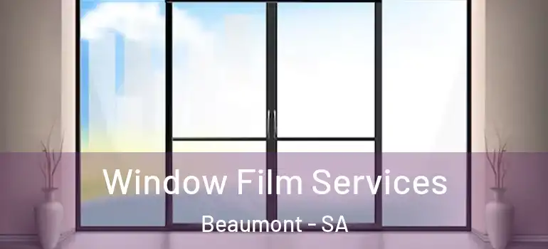 Window Film Services Beaumont - SA