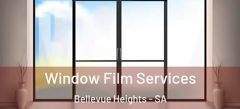 Window Film Services Bellevue Heights - SA