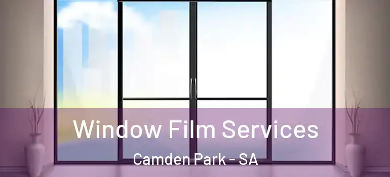 Window Film Services Camden Park - SA