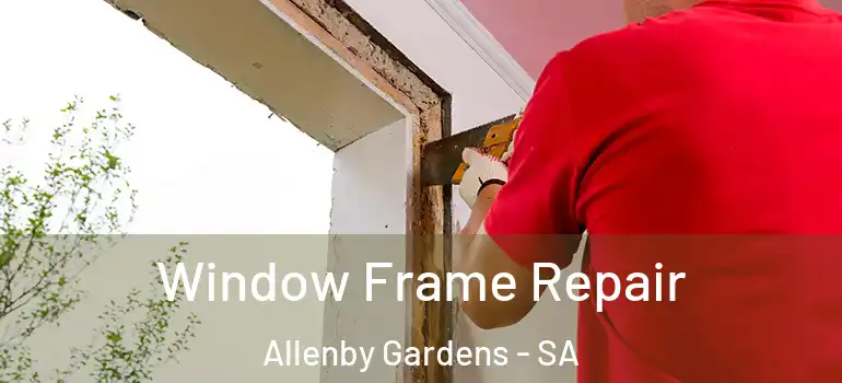 Window Frame Repair Allenby Gardens - SA