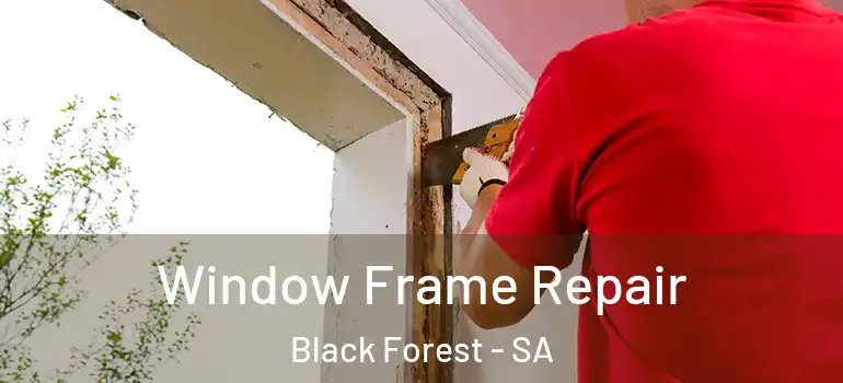 Window Frame Repair Black Forest - SA