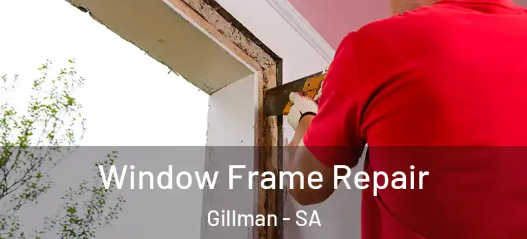 Window Frame Repair Gillman - SA