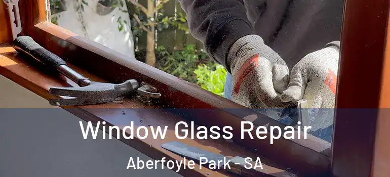 Window Glass Repair Aberfoyle Park - SA