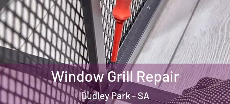 Window Grill Repair Dudley Park - SA