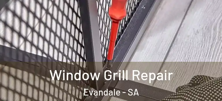 Window Grill Repair Evandale - SA