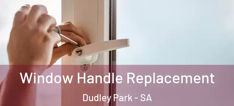  Window Handle Replacement Dudley Park - SA