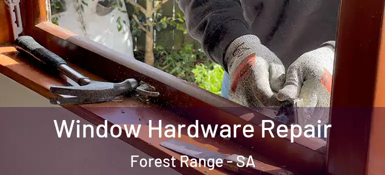 Window Hardware Repair Forest Range - SA
