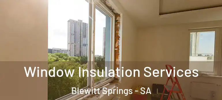 Window Insulation Services Blewitt Springs - SA