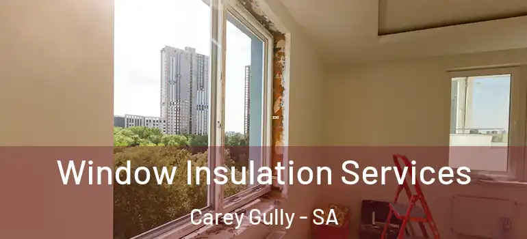 Window Insulation Services Carey Gully - SA