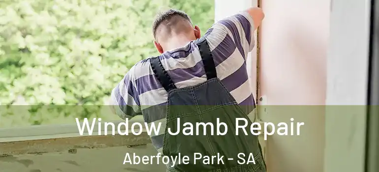 Window Jamb Repair Aberfoyle Park - SA