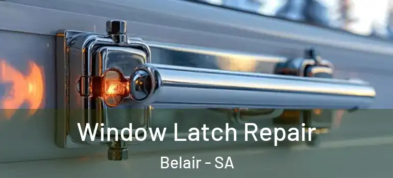 Window Latch Repair Belair - SA