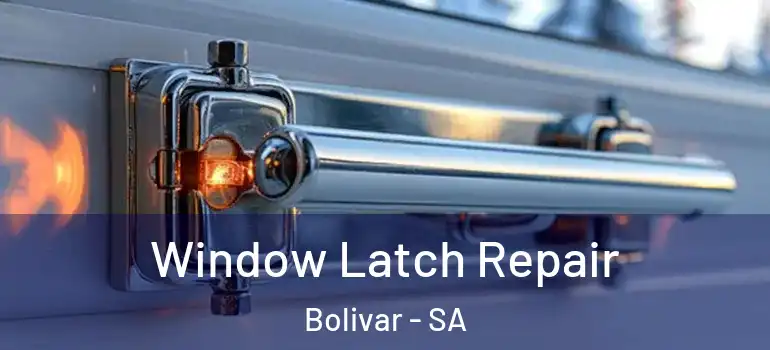 Window Latch Repair Bolivar - SA