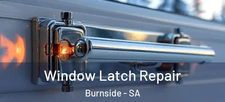 Window Latch Repair Burnside - SA
