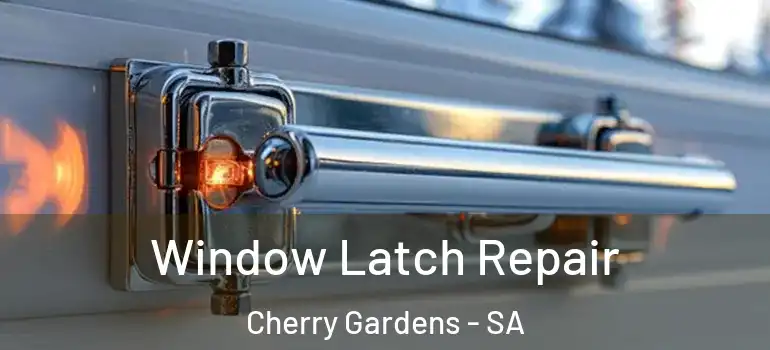 Window Latch Repair Cherry Gardens - SA