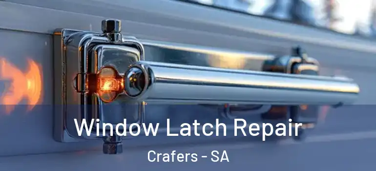 Window Latch Repair Crafers - SA
