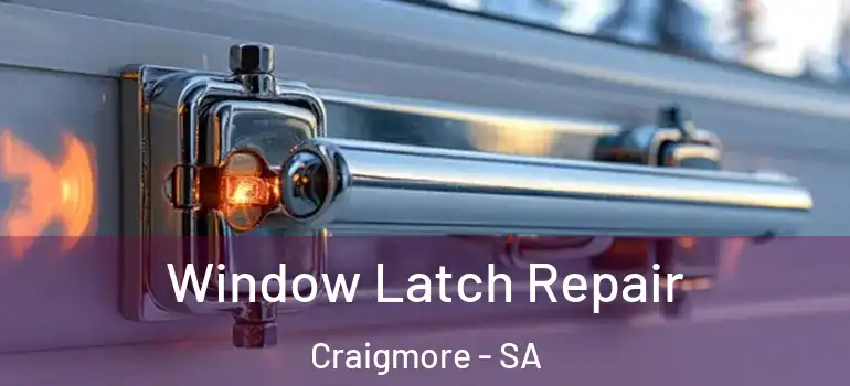 Window Latch Repair Craigmore - SA