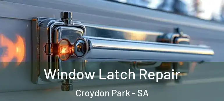 Window Latch Repair Croydon Park - SA