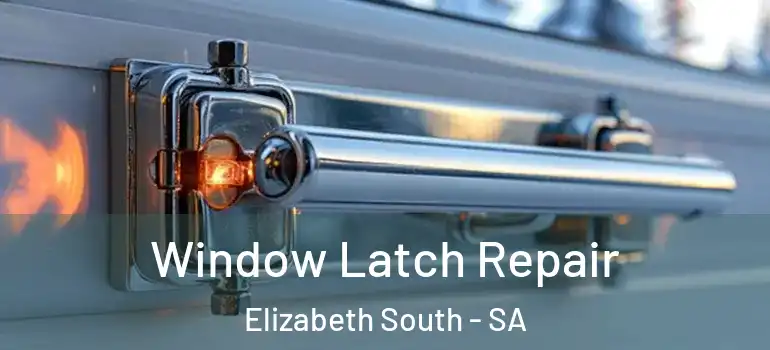 Window Latch Repair Elizabeth South - SA