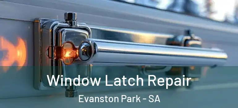 Window Latch Repair Evanston Park - SA