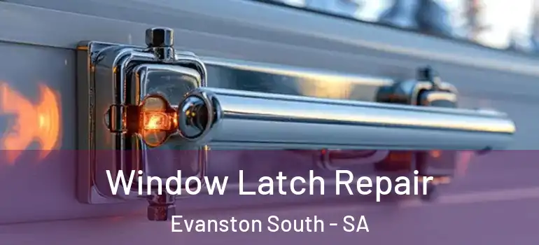 Window Latch Repair Evanston South - SA