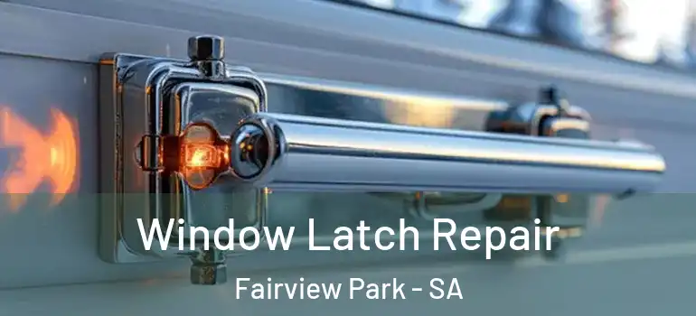 Window Latch Repair Fairview Park - SA