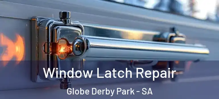 Window Latch Repair Globe Derby Park - SA