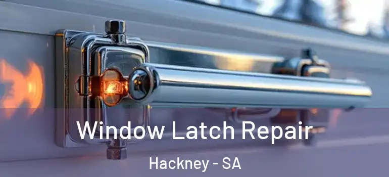 Window Latch Repair Hackney - SA