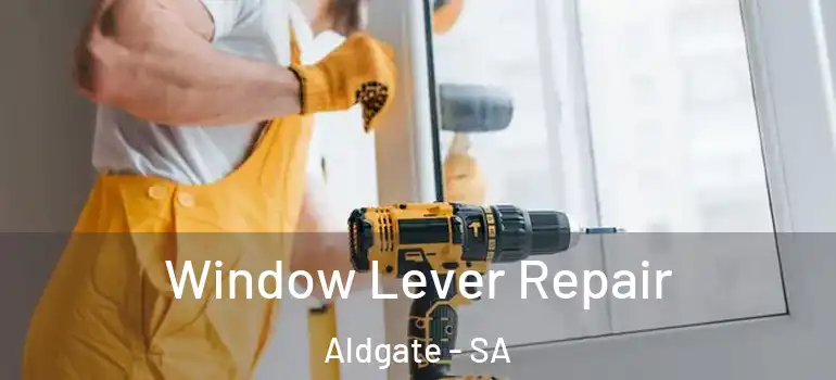 Window Lever Repair Aldgate - SA