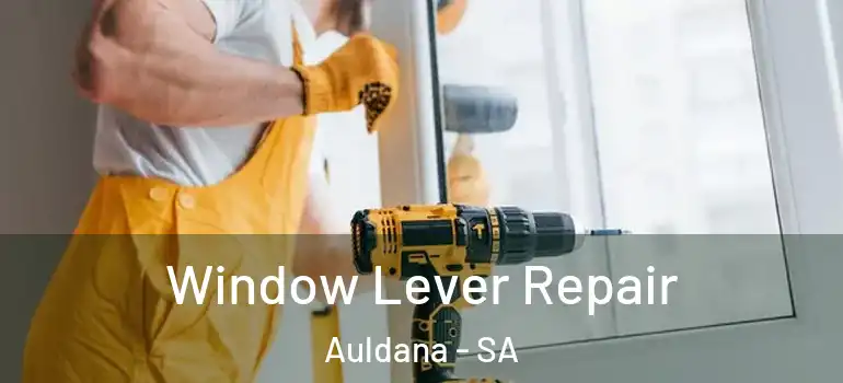Window Lever Repair Auldana - SA