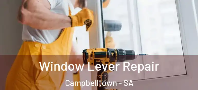 Window Lever Repair Campbelltown - SA