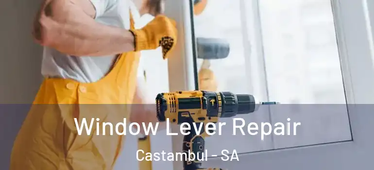 Window Lever Repair Castambul - SA