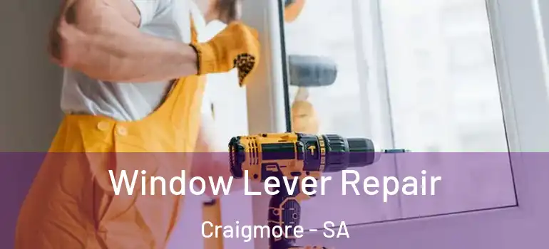 Window Lever Repair Craigmore - SA