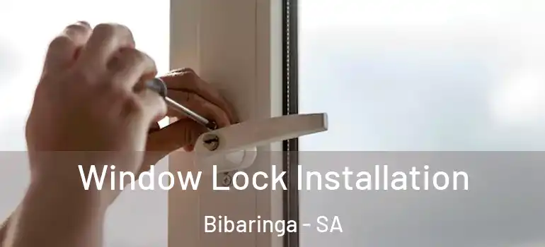 Window Lock Installation Bibaringa - SA