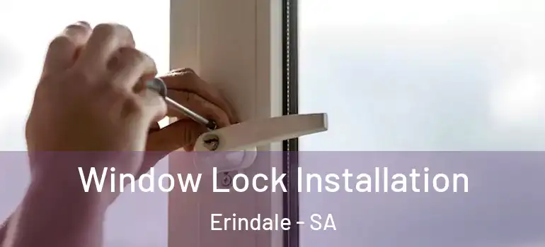 Window Lock Installation Erindale - SA